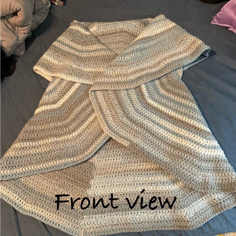 Cozy Striped Women's Cardigan